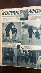 YELPAZE RESİMLİ SALON MECMUASI DERGİSİ - SAYI: 121 - TARİH: 6 EKİM 1954 -Şahane Fahişe filmi-Mektepler açıldı fotoğrafları-  SILVIYA - STEFANO - MORIZ KANARD - LOUIS ALVARO - ROLANDE - SYLVAIN - MONSIEUR CLEMENCEAU - MADAM CLEMENCEAU -  DÜN İLE BUGÜN - DÜNYAYA MEYDAN OKUYAN AŞK - CIMRI MORIZ KANARD - STRAUS SİRKİ - ARSLAN TERBİYECİSİ FON BETTEN HAUZ - BAYRAMDA YELPAZE - SARCARES KÖYÜ - MERCAN YELPAZE - YELPAZE HIRSIZLIĞI - PERPIGNAN KÖŞKÜ - GAZETEDE YELPAZE HABERİ - AMORE MIO - FIRTINALI AŞKLAR - KIZ LİSESİ - MEKTEPLER - ZARİF EMPRIME FANTAZİ KUMAŞLAR - LÜKS EŞARPLAR -  DÜNYAYA MEYDAN OKUYAN AŞK HİKAYESİ -  YELPAZE HİKAYESİ -  ROBIN RED -  28 SAYFA-3 İtalyan filmi,Satılık Kadınlar-Fahişe Gemisi-