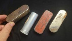 LOT.5 » ANTİKA 4 ADET METAL KUTU. KOLEKSİYONLUK.