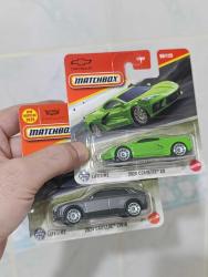 Matchbox cadillac corvette mini metal araba oyuncak set koleksiyon dekor tasarım hediye vintage retro nostalji reklam promosyon minyatür diorama hobi