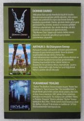 İncir reçeli * Pan'ın labirenti * Donnıe darko * Arthur 3 ( Çift taraflı ) ~ #.. BROŞÜR..#