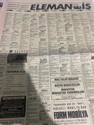 SABAH SARI SAYFALAR SERİ İLANLAR GAZETESİ DOĞUM GÜNÜ HEDİYESİ- 3 EKİM 1992-DİLKO english-ıntercom-kalkan patara konut-ilke emlak-birleşmiş emlakçılar-Gürkan toplu konut organizasyonu-Özdemir inşaat-Mahir emlak-form mobilya-Serko Tekstil-Tarhan plastik Sanayi-alacalı Tekstil-lider Şirketler grubu-Aylin bilgisayar-kervan çeyiz-kent İngilizce-sigorta-garson-mobilya-kuaför-Çocuk bakım-emlakçı-sağlık-tahsilatçı-şoför-temizlik elemanı-tezgahtar-tornacı-kasap-pastane-muhasebe-Beşiktaş-Beykoz-Alibeyköy-Bağcılar-Bakırköy-Gayrettepe-laleli-Levent-Gaziosmanpaşa-Fatih-Beşiktaş-Fındıkzade-Küçükçekmece-Ortaköy-Florya-Fulya- Üsküdar-Göztepe-Bağlarbaşı-Ataşehir-Yalova-Tuzla-Avcılar-Ulus-Merter-Anadoluhisarı-Tarabya-Sefaköy-yakacık-Suadiye-moda-kazasker-Maltepe-Kartal-Kalamış-Kadıköy-bostancı-akatlar Mecidiyeköy-Kocamustafapaşa-Çamlıca-Koşuyolu-Pendik-Kozyatağı-Ford-Mercedes-Citroen-BMW-Mazda-Kartal