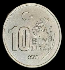 1998 10 Bin Lira Çil