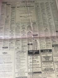 SABAH SARI SAYFALAR SERİ İLANLAR GAZETESİ DOĞUM GÜNÜ HEDİYESİ- 3 ŞUBAT 1998-Dilko english-Sarar-abana elektronik-Medi grup-sense tekstil-ulusal klima-modernteks-telephoneshop-İstanbul telekom-Gökçe motorlu araçlar-afrodit aş-gedik motorlu araçlar-sigorta-garson-mobilya-kuaför-Çocuk bakım-emlakçı-sağlık-tahsilatçı-şoför-temizlik elemanı-tezgahtar-tornacı-kasap-pastane-muhasebe-Beşiktaş-Beykoz-Alibeyköy-Bağcılar-Bakırköy-Gayrettepe-laleli-Levent-Gaziosmanpaşa-Fatih-Beşiktaş-Fındıkzade-Küçükçekmece-Ortaköy-Florya-Fulya- Üsküdar-Göztepe-Bağlarbaşı-Ataşehir-Yalova-Tuzla-Avcılar-Ulus-Merter-Anadoluhisarı-Tarabya-Sefaköy-yakacık-Suadiye-moda-kazasker-Maltepe-Kartal-Kalamış-Kadıköy-bostancı-akatlar Mecidiyeköy-Kocamustafapaşa-Çamlıca-Koşuyolu-Pendik-Kozyatağı-Ford-Mercedes-Citroen-BMW