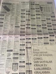SABAH SARI SAYFALAR SERİ İLANLAR GAZETESİ DOĞUM GÜNÜ HEDİYESİ- 3 ŞUBAT 1998-Dilko english-Sarar-abana elektronik-Medi grup-sense tekstil-ulusal klima-modernteks-telephoneshop-İstanbul telekom-Gökçe motorlu araçlar-afrodit aş-gedik motorlu araçlar-sigorta-garson-mobilya-kuaför-Çocuk bakım-emlakçı-sağlık-tahsilatçı-şoför-temizlik elemanı-tezgahtar-tornacı-kasap-pastane-muhasebe-Beşiktaş-Beykoz-Alibeyköy-Bağcılar-Bakırköy-Gayrettepe-laleli-Levent-Gaziosmanpaşa-Fatih-Beşiktaş-Fındıkzade-Küçükçekmece-Ortaköy-Florya-Fulya- Üsküdar-Göztepe-Bağlarbaşı-Ataşehir-Yalova-Tuzla-Avcılar-Ulus-Merter-Anadoluhisarı-Tarabya-Sefaköy-yakacık-Suadiye-moda-kazasker-Maltepe-Kartal-Kalamış-Kadıköy-bostancı-akatlar Mecidiyeköy-Kocamustafapaşa-Çamlıca-Koşuyolu-Pendik-Kozyatağı-Ford-Mercedes-Citroen-BMW
