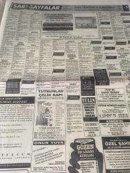 SABAH SARI SAYFALAR SERİ İLANLAR GAZETESİ DOĞUM GÜNÜ HEDİYESİ- 3 ŞUBAT 1998-Gökdil ingilizce kursu-İlsan iltaş-kartaca tic-plastikap-trans inşaat-metsa aş-tutkunlar çelik kapı-çapa dershanesi-1000 kanat cam mobilya-keçeci Han-saray mobilya-yataş yatak-Hilal mefruşat-onur yuva-tülin bilgisayar-cavit Özsoy-Etiler Sürücü kursu-gözen önlisans kursları-özel bilgi eğitim merkezi-Kral Çocuk kulübü-SİNDİRELLA Külkedisi Çocuk yuvası-Altınyunus Çocuk evi-Emre Çocuk evi-özel Atacan anaokulu-güneş Çocuk kulübü-Barocco-peker anaokulu-gürdal yuva-eftal anaokulu-özel Hülya abla Çocuk yuvası-yumurcak Çocuk kulübü-abc Çocuk kulübü-çiçeğim Çocuk evi-şeker Çocuk-boncuk Çocuk evi-Özel Çocuk kulübü-Modoko Mobilyacılar Sitesi-sigorta-garson-mobilya-kuaför-Çocuk bakım-emlakçı-sağlık-tahsilatçı-şoför-temizlik elemanı-tezgahtar-tornacı-kasap-pastane-muhasebe-Beşiktaş-Beykoz-Alibeyköy-Bağcılar-Bakırköy-Gayrettepe-laleli-Levent-Gaziosmanpaşa-Fatih-Beşiktaş-Fındıkzade-Küçükçekmece-Ortaköy-Florya-Fulya- Üsküdar-