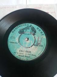 Ahmet Sezgin Çalıkuşu - Deryada Bir Salım Yok 45 lik (Orjinal Dönem Baskı Plak) Sahibinim sesi