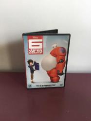 Dvd Film 6 Süper  Kahraman Disney Türkçe Dublaj