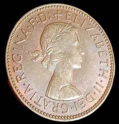 İngiltere 1965 1/2 Penny Çil