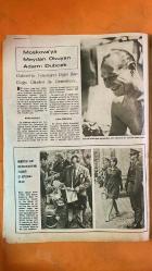 HAYAT HAFTALIK HABER MECMUA, DERGİSİ - ORTA SAYFA POSTER : KIRMIZI DAMLAR (Louvre Müzesi-Paris) PISSARRO - AĞUSTOS 1968 SAYI: 33 SIRA NO: 618 - TWIGGY - MARILYN MONROE - LEYLA ATAKAN - ALEXANDER DUBCEK - IVAN YAKUBOVSKI - LEONID BREJNEV - ALEXEI KOSİGİN - NIKOLAI PODGORNY - JAN HUS - ASLAN ASKER ŞVAYK - NOVOTNY - JACQUELINE BISSET - ŞEVKET RADO - HİKMET FERİDUN ES - MEHMET A KAYABAL - MOSKOVA’YA MEYDAN OKUYAN ADAM - DUBCEK’İN HÜRRİYET MÜCADELESİ - ÇEKOSLOVAKYA - CIERNA NAD TISOU - VARŞOVA PAKTI - ÇEK SINIRI - ÇEK ASKERLERİ - MÜNİH ANLAŞMASI - HOLLYWOOD’DAN HABER VAR - KANGURU TOP SALGINI - 67 İLİN TEK KADIN BELEDİYE BAŞKANI - HAYATTA NELER OLUYOR - HAYAT SİYASİ PANORAMASI - HAYAT KADIN PORTRELERİ - HAYAT DÜNYA GÜNDEMİ - HAYAT HOLLYWOOD PANORAMASI  - EKSİKSİZ TAM TAKIM 48 SAYFA