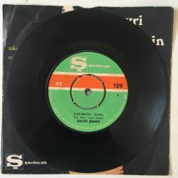 Hayri Şahin / Aşkımızın Sonu - Maziye Gömdüm Seni / 45'lik plak