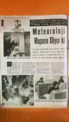 HAYAT HAFTALIK HABER MECMUA, DERGİSİ - ORTA SAYFA POSTER: ZEVCESİ NAZIMA HANIM'IN PORTRESİ, AYVALAR, ELMALAR, TEVFİK FİKRET - SIRA NO: 587 SAYI: 2 TARİH: 4 OCAK 1968 - MUHAMMED ZAHİR ŞAH - AHMET EROL TANGUN - UMRAN ÇÖLAŞAN - AHMET TEVFİK GÖYMEN - METEOROLOJİ GENEL MÜDÜRLÜĞÜ - ESSA VI PEYKI - APT CİHAZI - KIBRIS OLAYLARI - TÜRKİYE METEOROLOJİSİ - RADAR KULESİ - METEOROLOJİ RAPORU - HAVA TAHMİNİ - ZİRAAT ODALARI - MÜSTAHSİLLER - SEYAHAT ŞİRKETLERİ - TÜRKİYE’DEKİ METEOROLOJİ İSTASYONLARI - AFGANİSTAN SARAYI - AFGANİSTAN KADINLAR DERNEĞİ - EDEBİYAT İLÂVESİ : TEVFİK FİKRET - CANGÜL - ŞEBNEM - REFİK BENLİ - EROL DERNEK - İHSAN DURMAZ - NAHİT MENTEŞE - HALİL MENTEŞE - TALAT PAŞA - DOKTOR NÂZIM - ŞEKİP BEY - SALAHATTİN BEY - TAHİR BEY - KAMİL PAŞA - SADIK BEY - ABDÜLKADİR PAŞA - RAUF PAŞA - İSMAİL CANBOLAT - AHMET ESAT BEY - BAŞİK EFENDİ - EVLİYAZADE REFİK BEY - ENVER PAŞA - CEMAL PAŞA - TÜ -  EKSİKSİZ TAM TAKIM 48 SAYFA