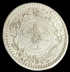 Mehmet Reşat 1327/4 5 Para