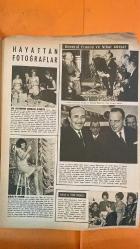 HAYAT HAFTALIK HABER MECMUA, DERGİSİ - ORTA SAYFA POSTER: Feraceli Hanım,, 