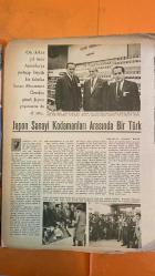 HAYAT HAFTALIK HABER MECMUA, DERGİSİ - ORTA SAYFA POSTER: Feraceli Hanım,, 