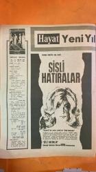 HAYAT HAFTALIK HABER MECMUA, DERGİSİ - ORTA SAYFA POSTER: Feraceli Hanım,, 