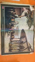 HAYAT HAFTALIK HABER MECMUA, DERGİSİ - ORTA SAYFA POSTER: Ramazan Münasebetiyle Eski Istanbul Manzaraları TOPHANE CAMİİ AVLUSU RESSAM J. BRINDESI - SIRA NO: 583 SAYI: 50 TARİH: 7 ARALIK 1967 MADELEINE HARTOG BEL - ZEKİ MÜREN - AJDA PEKKAN - NERİMAN KÖKSAL - PERİ HAN - CENGİZ YARBAĞ - TAMER GÜVENÇ - İHSAN DURMAZ - BAYAN SUNAY - BAYAN İNÖNÜ - BAYAN ÇAĞLAYANGİL - RIZA PAHLEVİ - RIZA LEKİ - ELA TÜRSAN - İSMAİL TÜRSAN - ELHAN TÜRSAN - ALAEDDİN KEŞAR - FETTAH KOŞAR - SERMET MUHTAR ALUS - RICHARD BURTON - ELIZABETH TAYLOR - KATE BURTON - SYBIL BURTON - RAMAZAN DAVULCULARI - OSMANLI PADİŞAHLARI - ESKİ İSTANBUL MANZARALARI - KADINLAR MATİNESİ - TAKSİM GAZİNOSU - TÜRK-İRAN DOSTLUK CEMİYETİ - İRAN BAŞKONSOLOSLUĞU - HİLTON OTELİ - ALTIN MEKİK - SULTANHAMAM - SAMATYA - YARDIMSEVENLER DERNEĞİ - ANKARA ORDUEVİ - NEW YORK - FLAŞLARIN IŞIĞINDA - BALIKLARA İĞNE TEDAVİSİ - SS WORLD 19 - RAMAZAN 1967 - KADIN EĞLENCESİ - TOPLUM POLİSİ - GAZİNO KUYRUĞU - KADINLARIN GÜNLÜK HAZI -  EKSİKSİZ TAM TAKIM 48 SAYFA