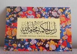 ÜSKUDARLI NECMETTİN EFENDİ EBRUSU KARTPOSTAL KONDİSYON YÜKSEK KOLEKSİYONLUK