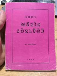 EVRENSEL MÜZİK SÖZLÜĞÜ İMZALI