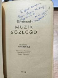 EVRENSEL MÜZİK SÖZLÜĞÜ İMZALI