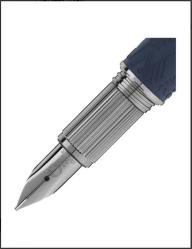 Montblanc Starwalker Spaceblue Resin  Dolma Kalem - M uç