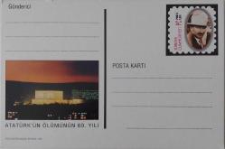 1998 ATATÜRK'ÜN ÖLÜMÜNÜN 60. YILI ORİJİNAL POSTA KARTI ANTİYE NN1U ÇOK NADİR