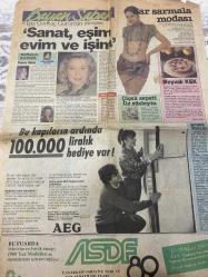 SABAH MELODİ GAZETESİ DOĞUM GÜNÜ HEDİYESİ - 25 ŞUBAT 1989 -Yarış atı belmont’un ayağı kırıldı-Gencay Gürün-Gülce Seren-Savaş Süzal-Serhan Altınordu-Güneri Civaoğlu-Akihito-Turgut Özal-George Bush-Turan Çevik-Arif  Sanat eşim evim ve işim-Haftanın Kadını-Sar sarmala modası-Meyvalı kek-Çiçek sepeti ile süsleyin-Türkiye’de erken seçime gidilebilir-Turan Çevik’i bana Karaevli gönderdi-İşimize gelmeyen her kuruluşa hemen solcu damgasını vuruyoruz-Ayıp oluyor Arif efendi-Babam Tanrıydı ben insan olacağım-Kabil kolay teslim olmaz-Özal’ın bulunduğu 9 liderle görüştü-İlahi komedi-Belmont’un sonu