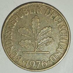 ALMANYA 1976 D     10 PFENNIG