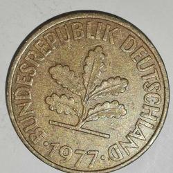 ALMANYA 1977 F     10 PFENNIG