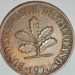 ALMANYA 1976 D    2 PFENNIG