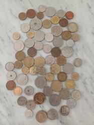 Yaklaşık 240 adet karışık madeni para (lütfen açıklamayı okuyun)