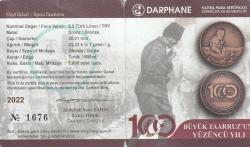 Bronz Hatıra Para Büyük Taarruz'un 100'üncü Yılı Darphane