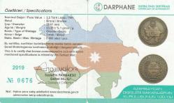 Azerbaycan Dışişleri Bakanlığının Kuruluşunun 100.Yılı Bronz Hatıra Para, Darphane