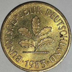 ALMANYA 1983 J    5  PFENNIG