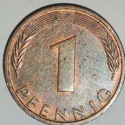 ALMANYA 1976 F    1  PFENNIG