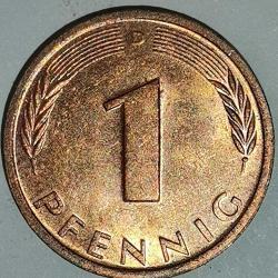 ALMANYA 1984 D    1  PFENNIG