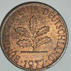 ALMANYA 1977 G   1  PFENNIG