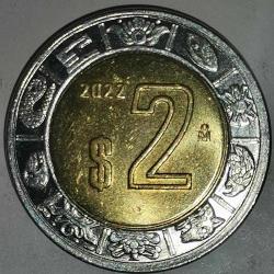 MEKSİKA 2022  2 PESO