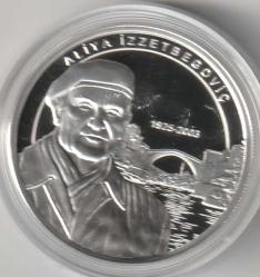 Aliya İzzetbegoviç Gümüş Hatıra Parası Darphane