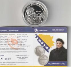 Aliya İzzetbegoviç Gümüş Hatıra Parası Darphane