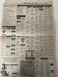 ZAMAN GAZETESİ DOĞUM GÜNÜ GAZETESİ- 27 OCAK 1999 -Uğur mumcu suikasti-İsmail kıllıoğlu-demokrasi ve eşitlik-irade dışı fonksiyon-saatte belge-güldal mumcu-altı kayıp yıl-Seri ilanlar-emlak-Şok fiyatlar-zaman pazarlama-tel com—çeşitli elemanlar