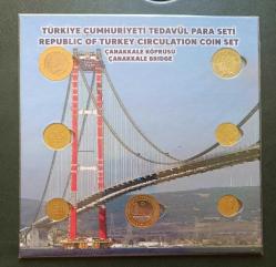 Çanakkale Köprüsü 2023 yılı Tedavül Hatıra Para Seti