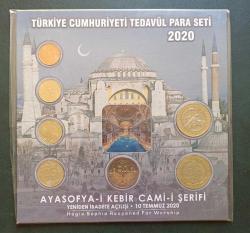 Ayasofya İbadete Açılışı 2020 Tedavül Hatıra Para Seti