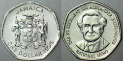 Efemera - JAMAİKA 1 DOLAR 1996. - kitantik - kitaLog