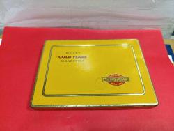 K113----1970'LER GOLD FLAKE TENEKE SİGARA KUTUSU