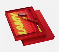 Lamy Al Star Glossy Red Special Edition Dolma Kalem + Notebook - M uç