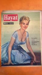 HAYAT HAFTALIK HABER MECMUA, DERGİSİ - ORTA SAYFA POSTER: Sultanahmet Camiinin İçinden Bir Görünüş FOTOGRAFI FERIT CAN - SAYI: 10 6 MART 1959 SIRA NO: 126 MYLENE DE MONGEOT - İBRAHİM ÇAMLI - SADUN ALTUNA - SEMİRAL BİLBAŞAR - HİKMET ANDAQ - AYHAN ERER - M BÜRENKÖK - ADNAN MENDERES - ŞEVKET RADO - TENGİZMANE - MINISKER - A GÜLER - M BİBERD - ATILGAN - R ÜNVER - PRENS PHILIP - KRALİÇE - DÜK - MR ELLIS SULTANAHMET CAMİİ - RAMAZAN GELDİ HAS GELDİ - SEVGİ ÇEMBERİ - UĞURLU KOLTUK - BAŞVEKİL VE VATANDAŞ - MENDERES’İN DÖNÜŞÜ - YEŞİLKÖY HAVAALANI - PARK OTEL - LONDRA UÇAK KAZASI - EYÜP CAMİİ - ÜVEY ANNE OLMAK İSTİYOR - SOHBET KÖŞESİ - WINDSOR ŞATOSU - CLARENCE HOUSE - MODEL UÇAK - YATAK ODASI - MUTFAK - RESMİ ZİYAFET - ÇARŞAF MESELESİ - YEŞİL ODA - MOBİLYALAR - FOTO HAYAT - TURİZM FOTOĞRAF AJANSI - ASSOCIATED PRESS - UNITED PRESS - KEYSTONE - AJANS EKSPRES - TİFDRUK MATBAACILIK SANAYİİ AŞ - DOĞAN KARDEŞ YAYINLARI ANONİM ŞİRKETİ -  EKSİKSİZ TAM TAKIM 48 SAYFA