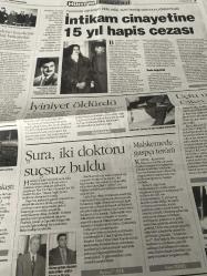 HÜRRİYET GAZETESİ DOĞUM GÜNÜ GAZETESİ- 17 ŞUBAT 1999-Gülriz Sururi-Vural Gökçaylı-Ayşen Gür-Latif Demirci-Banu Alkan-Leyla Demir-Habib Babar-Ayşegül Usta-Asım Güneş-Orhan Saat-Eddie Murphy-Jeff Goldblum-Kelly Preston-Brad Pitt-Claire Forlani-Anthony Hopkins-René Zellweger-Demet Akbağ-Erdal Tosun-Sümer Tilmaç-Selin Benli-Sabriye Kara-Selda Kaya-Teksen Büyük-Tekin Temel-Mesut Gündüz-Yılmaz Erdoğan-Zerrin Sümer-Soner Oran-Güner Özkul-Tolga Çevik-Bican Günalan-Şebnem Sönmez-Serdar Orçin-Füsun Demirel-Neslihan Yeldan-Nazlı Tosunoğlu-Ayşe Üner Kutlu-Cemal Hünal-Murat Akkaya-Yasemin Çonka-Özcan Deniz-Gönül Ülkü-Şükran Güngör-Altan Erbulak-Oya Başar-Zeki Alasya-Metin Akpınar-Ali Poyrazoğlu-Selcan Türkoğlu-Dr. Nigar Cebeci Kocaoglu  Beyoğlu arsa pazarı-Museviler için lokanta-Yanmak kaderi-Ağaç katiline 30 milyon ceza-Otobüslerde müzikli uyarı-İddialı sapık-İntikam cinayetine 15 yıl hapis cezası-İyiniyet öldürdü-Şura iki doktoru suçsuz buldu-Lastik patladı otomobilde sıkıştı-Üçlü uçtu-Baba Hasan