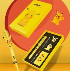 LAMY x Pikachu Safari Pokemon Japan Special Limited Edition Dolma Kalem Seti - M uç