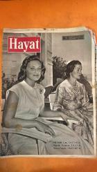 HAYAT HAFTALIK HABER MECMUA, DERGİSİ - ORTA SAYFA POSTER: MEVSİMİN EN HAREKETLİ MERKEZİ ANKARA -  SAYI: 51 27 EYLÜL 1957 SIRA NO: 113 FAYSAL - FAZILA - HANZADE - SABİHA HANIM - ÖMER FARUK EFENDİ - MEHMET VAHDETTİN - MEHMET ALİ İBRAHİM - NESLİŞAH - NECLA - DÜRÜŞEHHVAR - CAH - DİNA - HÜSEYİN - HİKMET FERİDUN ES - ŞEVKET RADO - İBRAHİM ÇAMLI - SEMİRAL BİLBAŞAR - FIRUZ AŞKIN - FİKRET ARIT - AYHAN ERER - MARIA LUISE ROLANDO - HASAN POLATKAN - WILLIAM CONNAUGHTON PRENSES FAZILA VE HANZADE - IRAK KRALI FAYSAL İLE NİŞAN - OSMANLI HANEDAN BAĞLANTILARI - HİLTON PARTİSİ - ÜRDÜN KRALİÇESİ DİNA’NIN ZİYARETİ - BEŞİKTAŞ YANGINI VE HATIRA EŞYALAR - LONDRA’DA TORBA ELBİSE MODASI - AMERİKA’DA IRK MÜCADELESİ VE OKUL SALDIRILARI - GEORGE WASHINGTON KÖPRÜSÜNDE İNTİHAR GİRİŞİMİ - HASAN POLATKAN’IN IMF TOPLANTISI - ÜMİT DÜNYASI SOHBETİ - KÜRK GELİNLİK DEFİLESİ - SUSAN CONSTANT GEMİSİ - MARIA LUISE ROLANDO’NUN PARK DANSI - AKÇAKOCA’DA MOTOR ÇEKİŞİ - STRASBOURG AVRUPA FUARI TÜRK  -  EKSİKSİZ TAM TAKIM 48 SAYFA