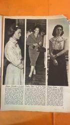 HAYAT HAFTALIK HABER MECMUA, DERGİSİ - ORTA SAYFA POSTER: MEVSİMİN EN HAREKETLİ MERKEZİ ANKARA -  SAYI: 51 27 EYLÜL 1957 SIRA NO: 113 FAYSAL - FAZILA - HANZADE - SABİHA HANIM - ÖMER FARUK EFENDİ - MEHMET VAHDETTİN - MEHMET ALİ İBRAHİM - NESLİŞAH - NECLA - DÜRÜŞEHHVAR - CAH - DİNA - HÜSEYİN - HİKMET FERİDUN ES - ŞEVKET RADO - İBRAHİM ÇAMLI - SEMİRAL BİLBAŞAR - FIRUZ AŞKIN - FİKRET ARIT - AYHAN ERER - MARIA LUISE ROLANDO - HASAN POLATKAN - WILLIAM CONNAUGHTON PRENSES FAZILA VE HANZADE - IRAK KRALI FAYSAL İLE NİŞAN - OSMANLI HANEDAN BAĞLANTILARI - HİLTON PARTİSİ - ÜRDÜN KRALİÇESİ DİNA’NIN ZİYARETİ - BEŞİKTAŞ YANGINI VE HATIRA EŞYALAR - LONDRA’DA TORBA ELBİSE MODASI - AMERİKA’DA IRK MÜCADELESİ VE OKUL SALDIRILARI - GEORGE WASHINGTON KÖPRÜSÜNDE İNTİHAR GİRİŞİMİ - HASAN POLATKAN’IN IMF TOPLANTISI - ÜMİT DÜNYASI SOHBETİ - KÜRK GELİNLİK DEFİLESİ - SUSAN CONSTANT GEMİSİ - MARIA LUISE ROLANDO’NUN PARK DANSI - AKÇAKOCA’DA MOTOR ÇEKİŞİ - STRASBOURG AVRUPA FUARI TÜRK  -  EKSİKSİZ TAM TAKIM 48 SAYFA